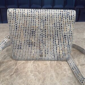 Dagne Dover Limited Seasonal Epic Crossbody Dot Print EUC